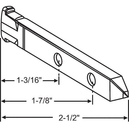 Strybuc Old Style Quick Tilt Pivot Bar 96CQ-22